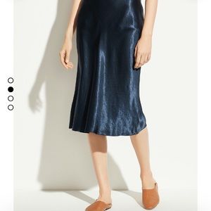 Vince Satin Slip Skirt